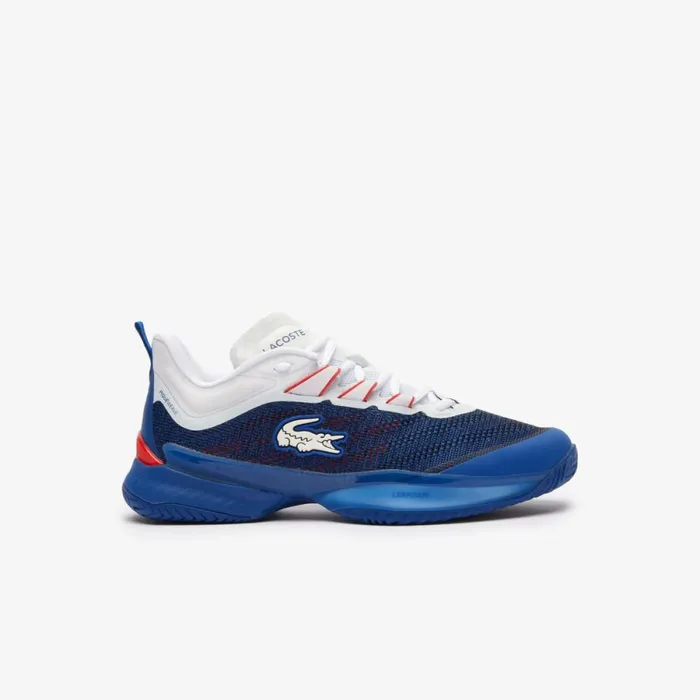 Performance Men Lacoste Men039s AGLT23 Ultra Tennis Shoes Bluwhtred 5a2