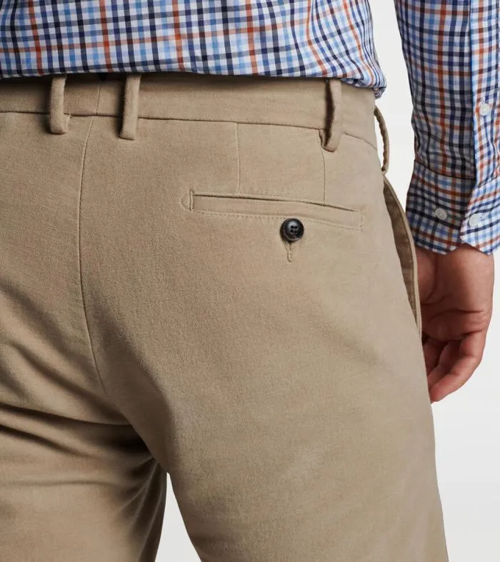 Peter Millar Pants Men Manor Moleskin FlatFront Trouser