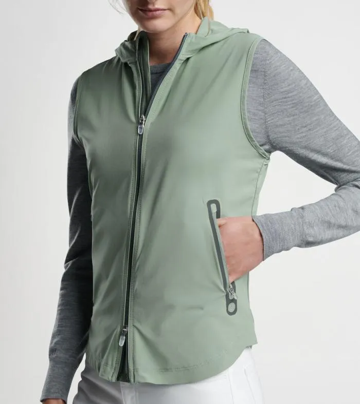 Peter Millar Vests GolfWomen Flex Adapt FullZip Hooded Vest