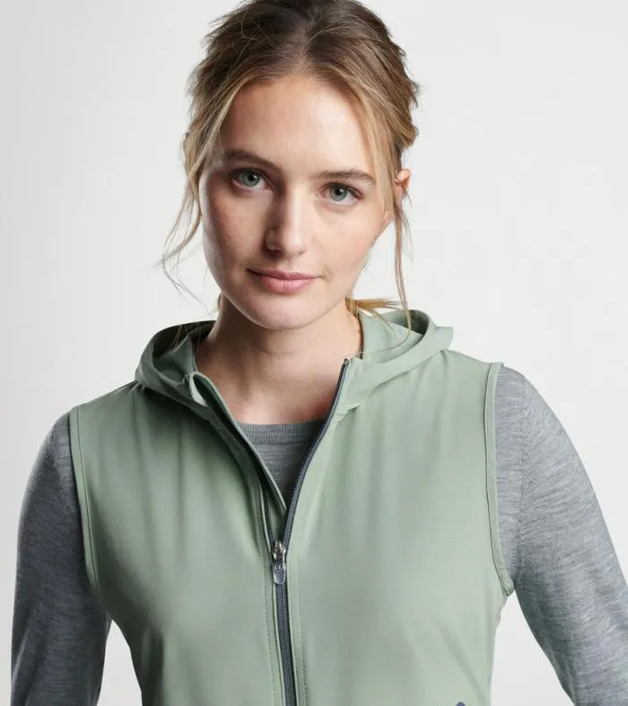Peter Millar Vests GolfWomen Flex Adapt FullZip Hooded Vest