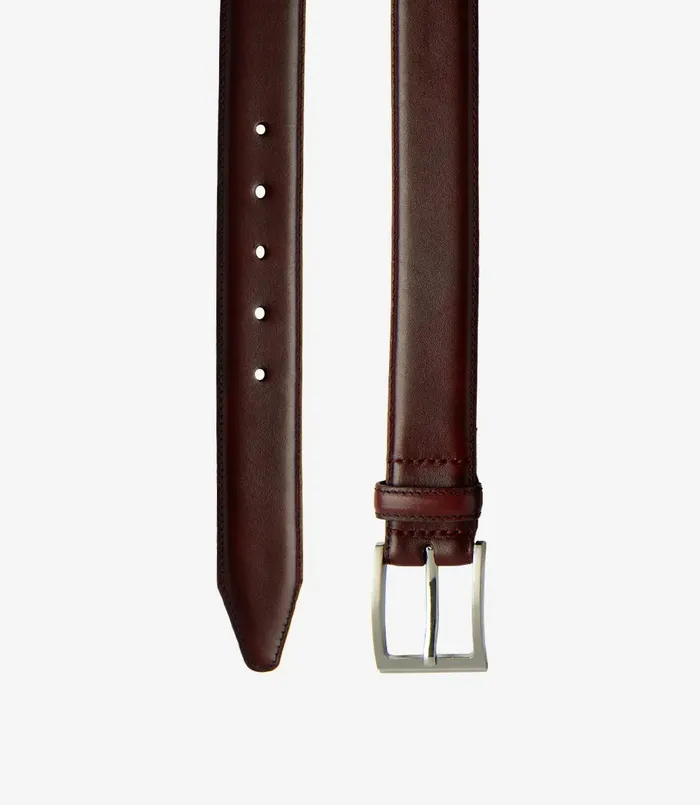 Philip Belt Burgundy Men Formal Belts Loake