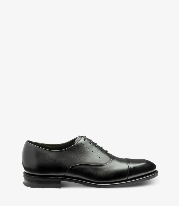 Phoenix Black Men Toe Caps Loake