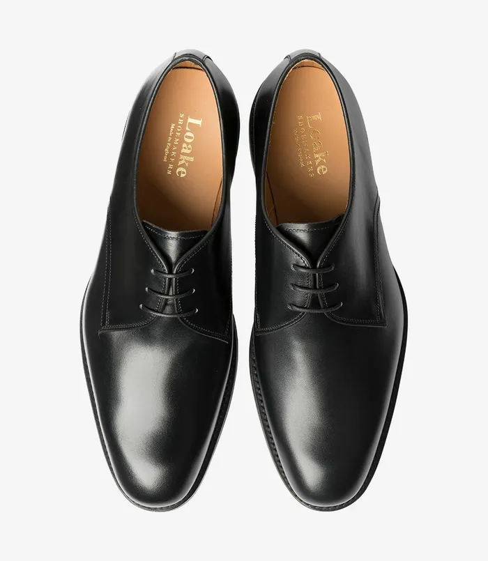 Plain Ties Men Loake Gable Black Plain Ties Men Loake Gable Black