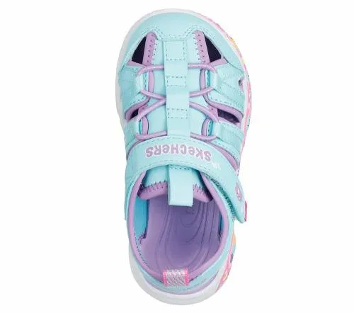 Play Scene Splash 8211 Cute Crew Turquoise Lavender Kids SKECHERS Toddlers UK Sizes 49
