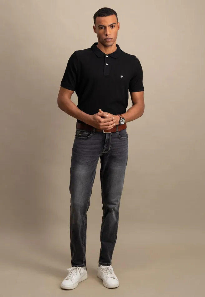 Polo Shirt Men FYNCHHATTON Polo Shirt Made Of Premium Cotton Blackpacificmidnightasphaltnavywhite
