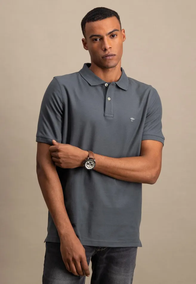 Polo Shirt Men FYNCHHATTON Polo Shirt Made Of Premium Cotton Blackpacificmidnightasphaltnavywhite