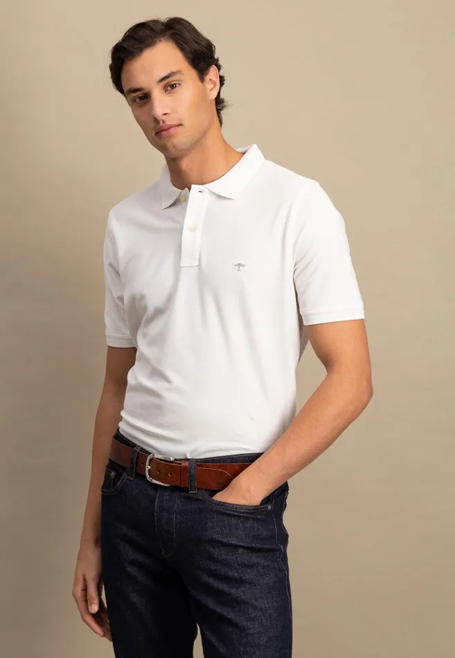 Polo Shirt Men FYNCHHATTON Polo Shirt Made Of Premium Cotton Blackpacificmidnightasphaltnavywhite