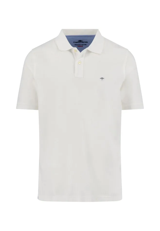 Polo Shirt Men FYNCHHATTON Polo Shirt Made Of Premium Cotton Blackpacificmidnightasphaltnavywhite
