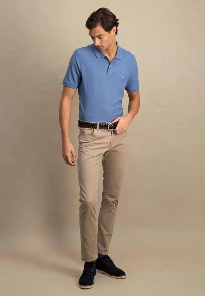 Polo Shirt Men FYNCHHATTON Polo Shirt Made Of Premium Cotton Blackpacificmidnightasphaltnavywhite