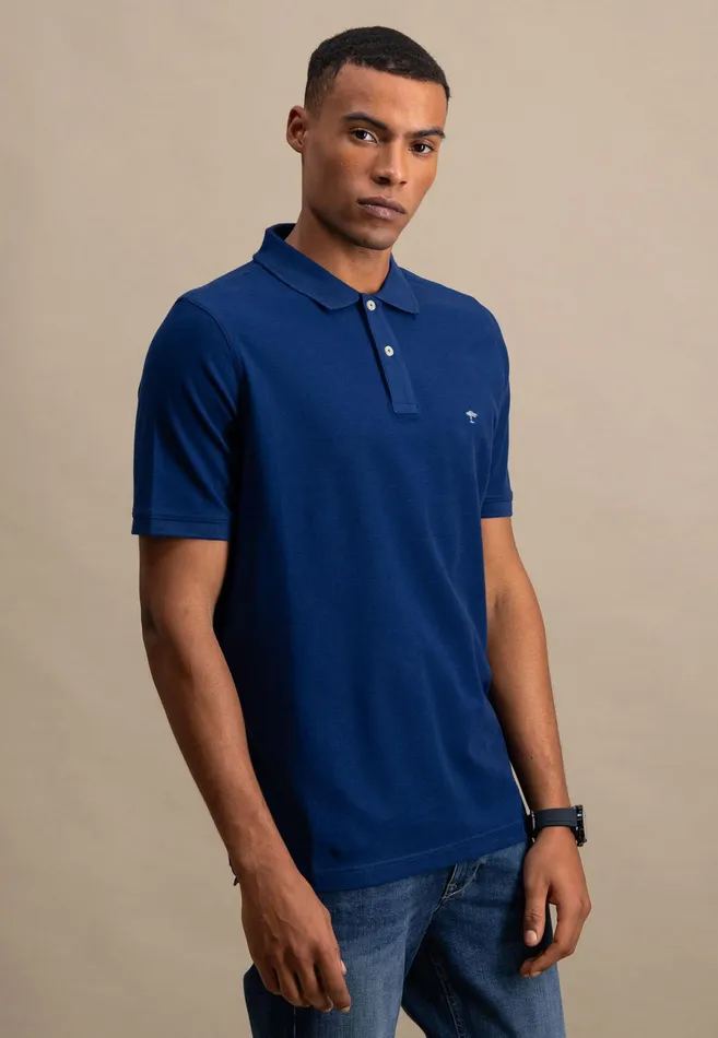 Polo Shirt Men FYNCHHATTON Polo Shirt Made Of Premium Cotton Blackpacificmidnightasphaltnavywhite