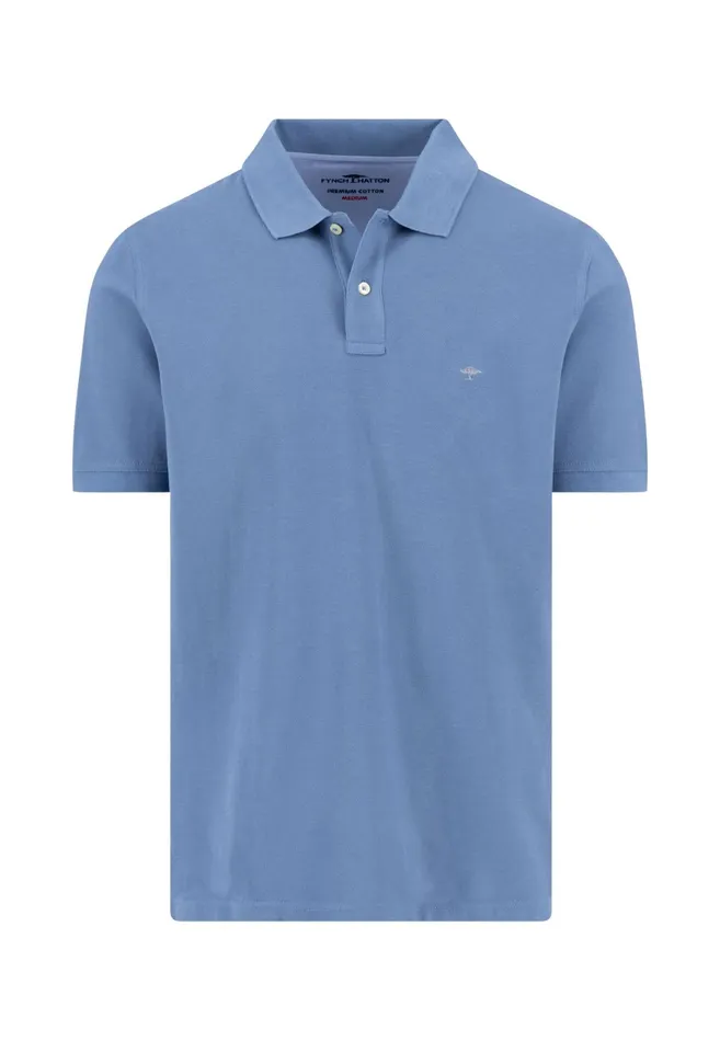 Polo Shirt Men FYNCHHATTON Polo Shirt Made Of Premium Cotton Blackpacificmidnightasphaltnavywhite