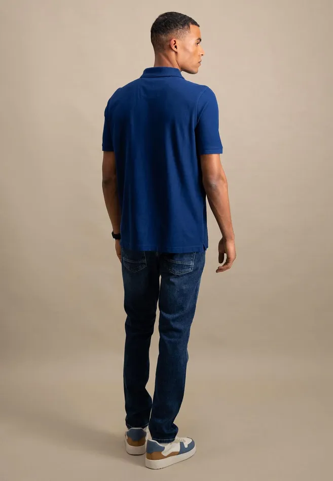 Polo Shirt Men FYNCHHATTON Polo Shirt Made Of Premium Cotton Blackpacificmidnightasphaltnavywhite