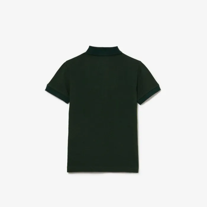 Polos Kids Lacoste Kids039 AntiUV Cotton Golf Polo Forest Green Yzp