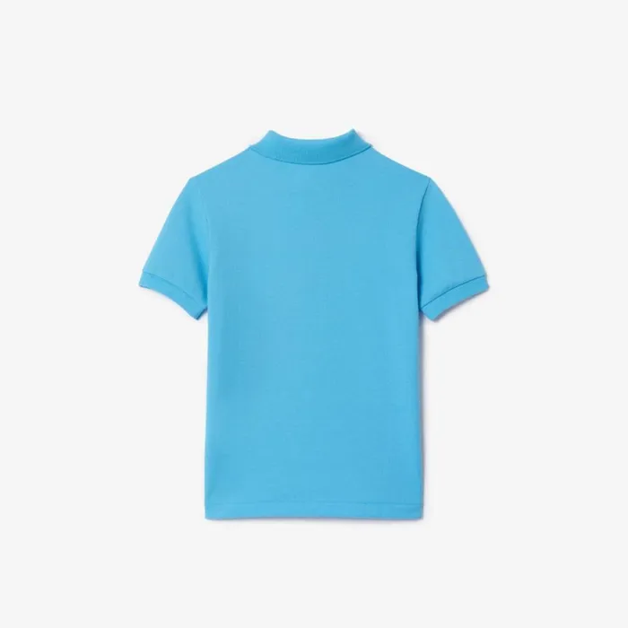 Polos Kids Lacoste Kids039 Regular Fit Petit Piqu Polo Bonnie Blue Iy3