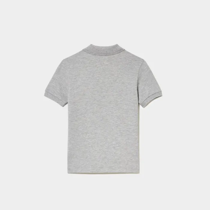 Polos Kids Lacoste Kids039 Regular Fit Petit Piqu Polo Grey Chine Cca