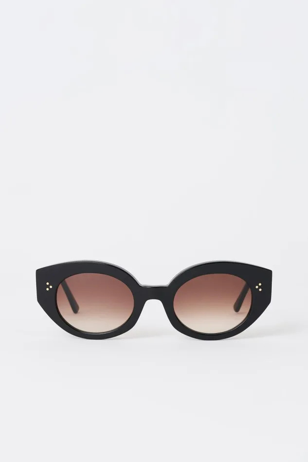Ponza Sunglasses Black Women Rodebjer Eyewear