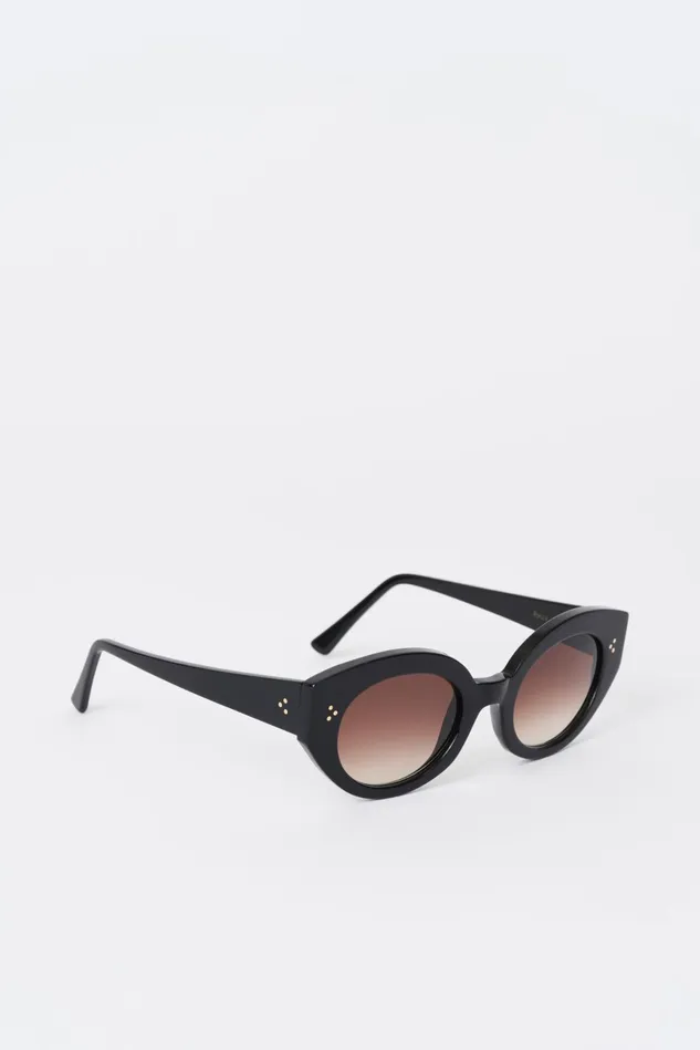 Ponza Sunglasses Black Women Rodebjer Eyewear