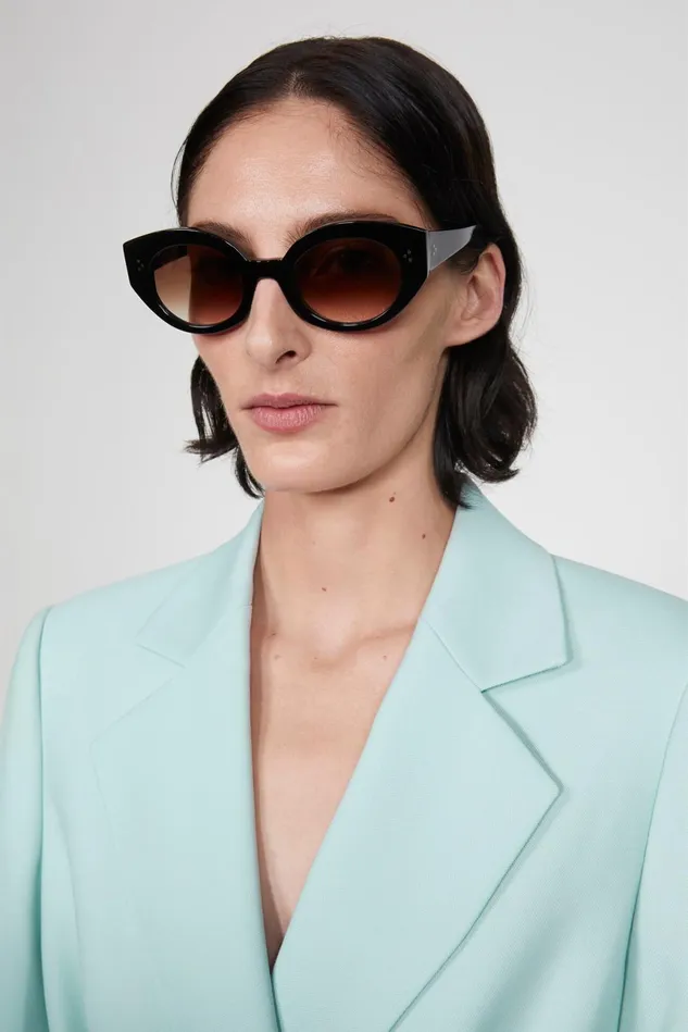 Ponza Sunglasses Black Women Rodebjer Eyewear