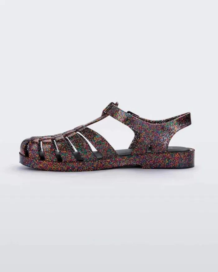 Possession Mixed Glitter Glass Women Melissa Sandals