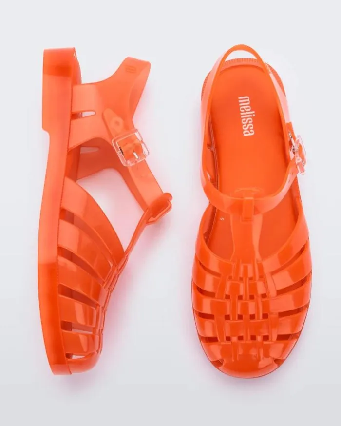 Possession Orange Women Melissa Sandals