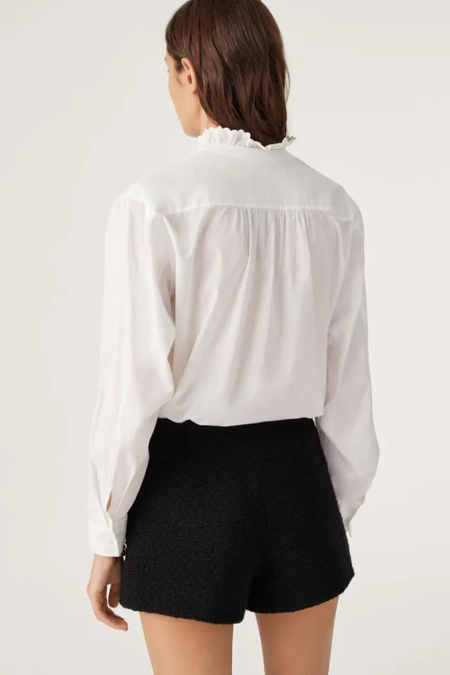 PriscaLongSleeve Shirt Clothing Baandsh Tops and Shirts