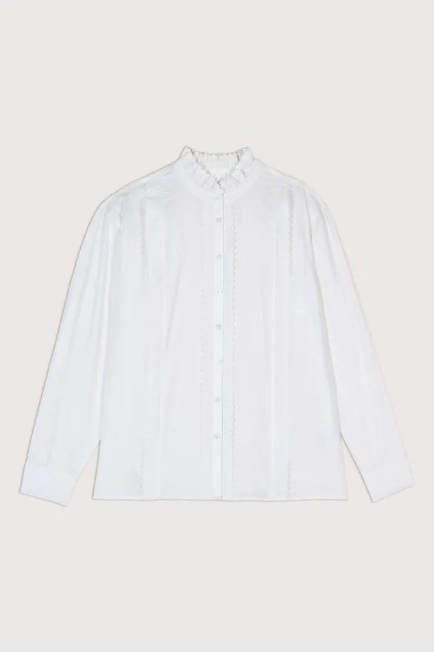 PriscaLongSleeve Shirt Clothing Baandsh Tops and Shirts