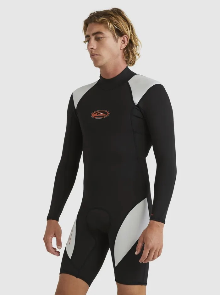 Quiksilver 22mm Capsule Saturn Long Sleeve Spring Suit Blacklunar Rock Mens Wetsuits Quiksilver 22mm Capsule Saturn Long Sleeve Spring Suit Blacklunar Rock Mens Wetsuits