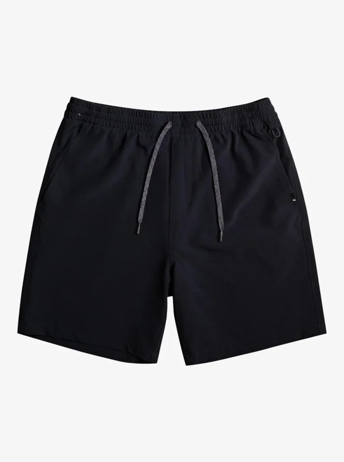 Quiksilver 27 Ocean Elastic Waist 14034 Amphibian Boardshorts Black Boys Shorts Quiksilver 27 Ocean Elastic Waist 14034 Amphibian Boardshorts Black Boys Shorts