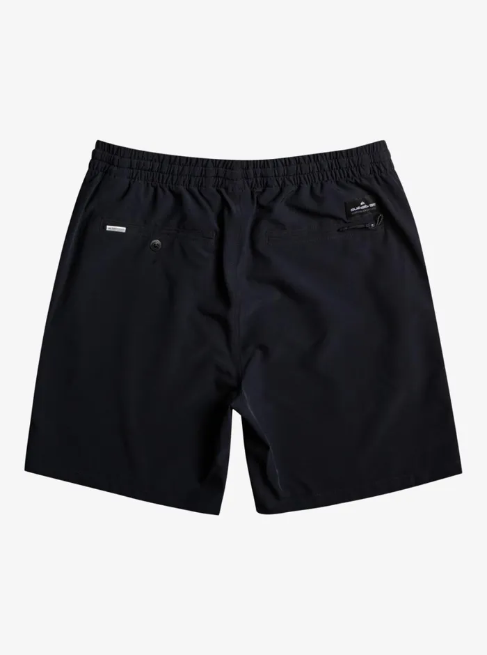 Quiksilver 27 Ocean Elastic Waist 14034 Amphibian Boardshorts Black Boys Shorts Quiksilver 27 Ocean Elastic Waist 14034 Amphibian Boardshorts Black Boys Shorts