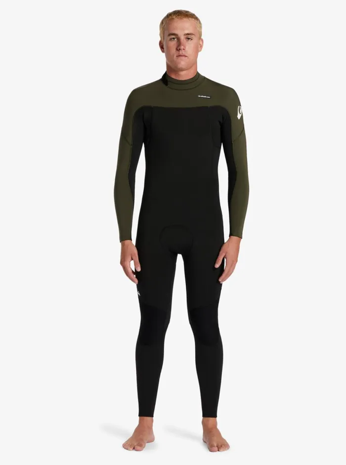 Quiksilver 32mm Everyday Sessions Back Zip Wetsuit Black Ash Mens Wetsuits