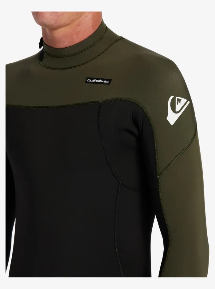 Quiksilver 32mm Everyday Sessions Back Zip Wetsuit Black Ash Mens Wetsuits Quiksilver 32mm Everyday Sessions Back Zip Wetsuit Black Ash Mens Wetsuits
