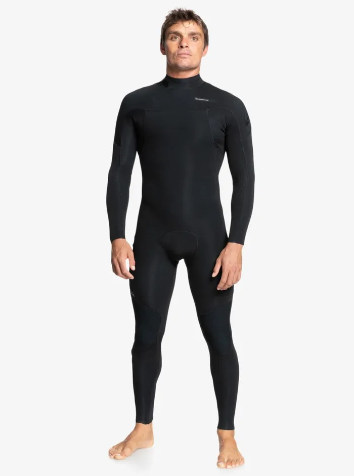 Quiksilver 43 Everyday Sessions BackZip Wetsuit Black Mens Wetsuits