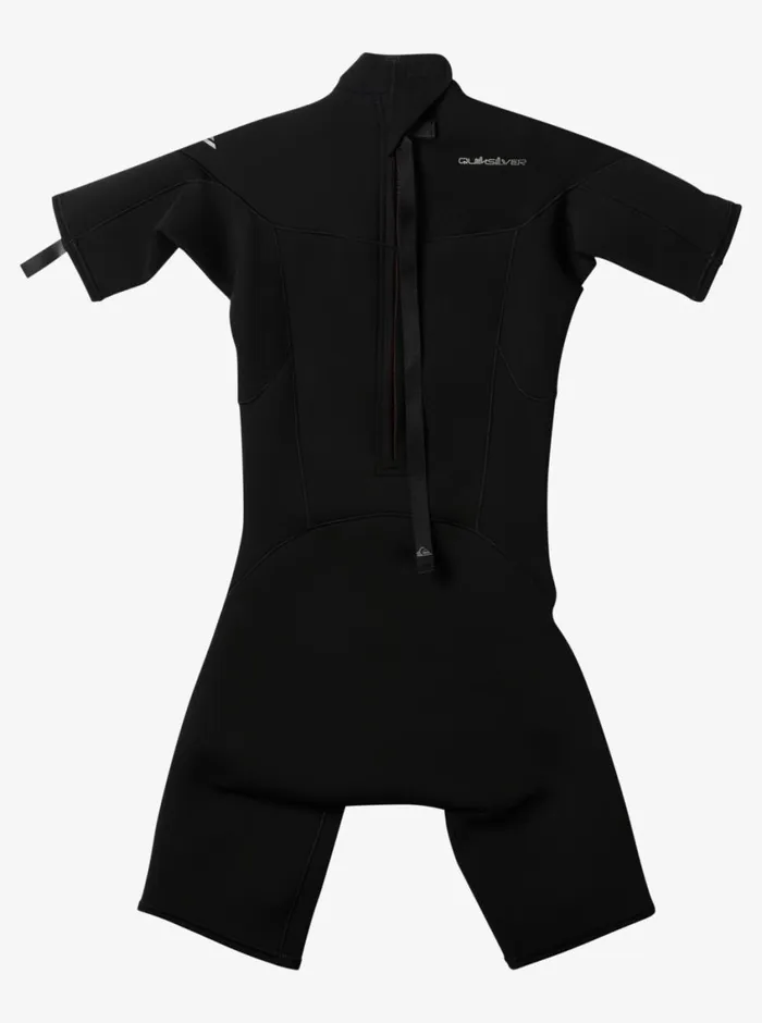 Quiksilver 816 22mm Everyday Sessions Short Sleeve Back Zip Springsuit Black Boys Wetsuits Quiksilver 816 22mm Everyday Sessions Short Sleeve Back Zip Springsuit Black Boys Wetsuits