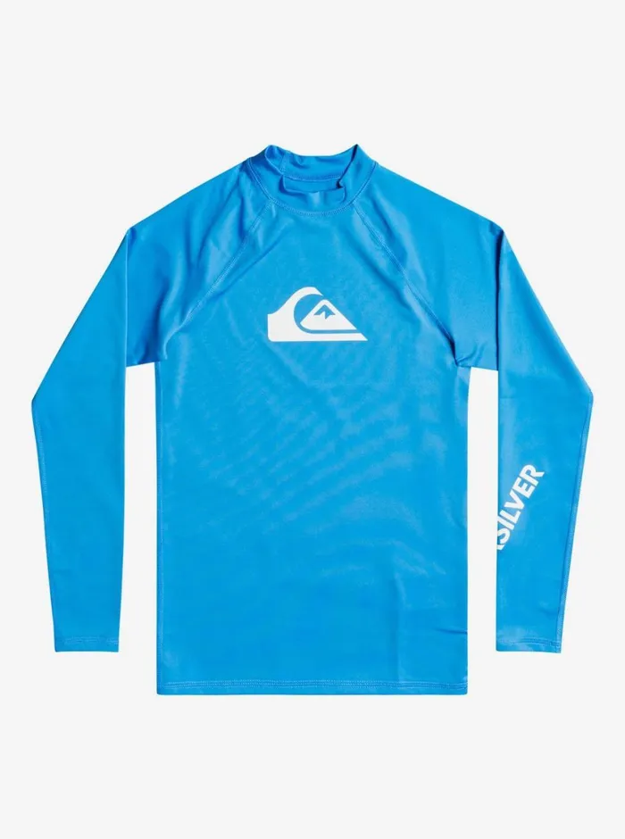 Quiksilver 816 All Time Long Sleeve UPF 50 Rashguard Blithe Boys Rashguards Quiksilver 816 All Time Long Sleeve UPF 50 Rashguard Blithe Boys Rashguards