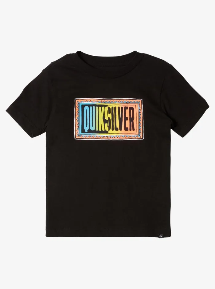 Quiksilver 816 Day Tripper TShirt Black Boys Tees