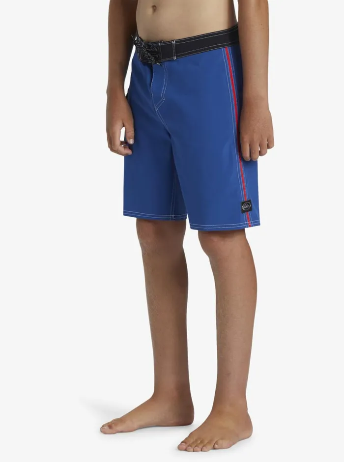Quiksilver 816 Saturn Solid 17034 Boardshorts Monaco Blue Boys Boardshorts Quiksilver 816 Saturn Solid 17034 Boardshorts Monaco Blue Boys Boardshorts