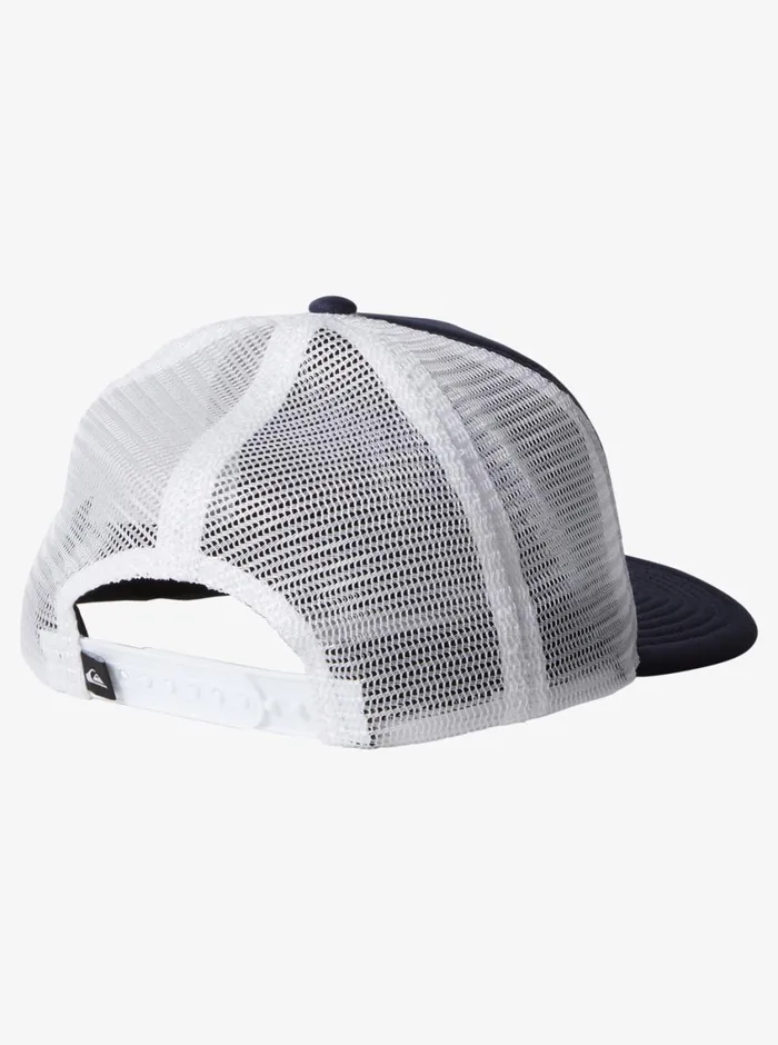 Quiksilver 816 Slab Scratch Trucker Hat Navy Blazer Boys Hats Quiksilver 816 Slab Scratch Trucker Hat Navy Blazer Boys Hats