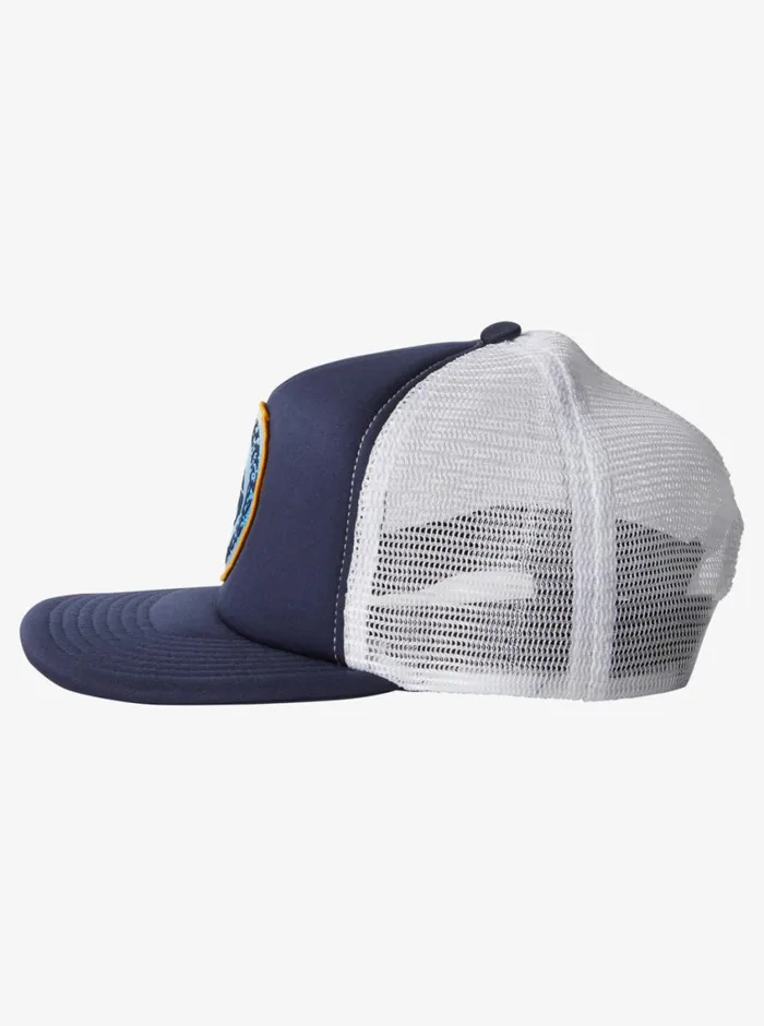 Quiksilver 816 Slab Scratch Trucker Hat Navy Blazer Boys Hats Quiksilver 816 Slab Scratch Trucker Hat Navy Blazer Boys Hats