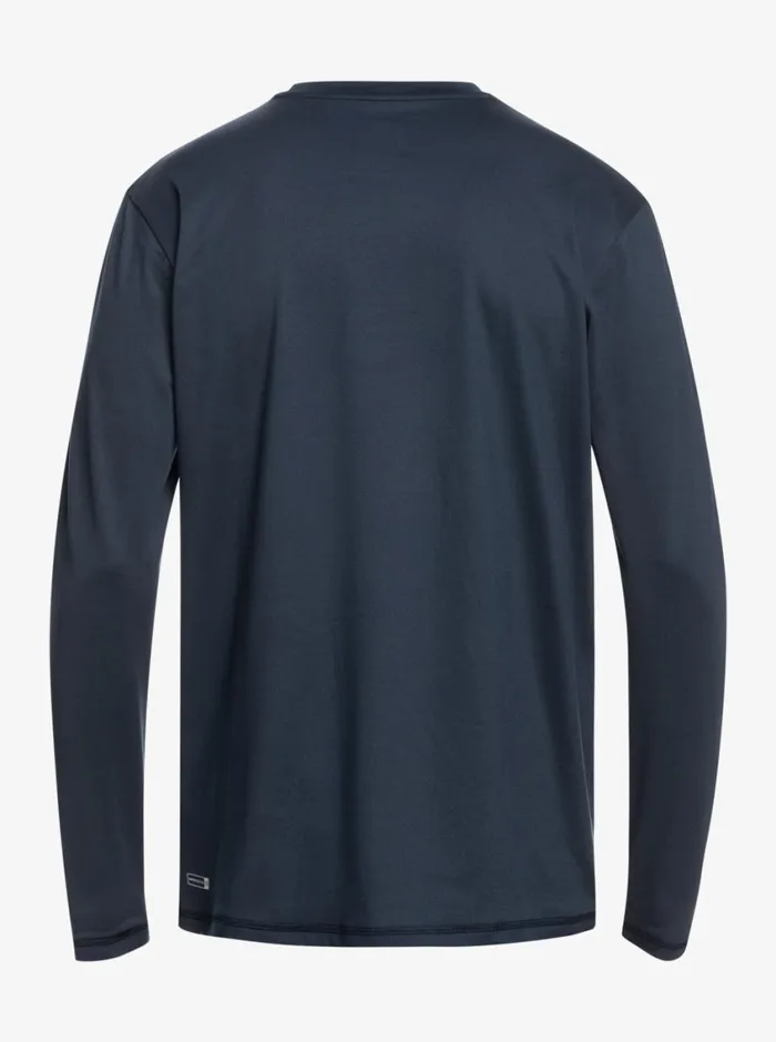 Quiksilver 816 Solid Streak Ls Youth LSL Surf Tee Navy Blazer Boys Rashguards Quiksilver 816 Solid Streak Ls Youth LSL Surf Tee Navy Blazer Boys Rashguards