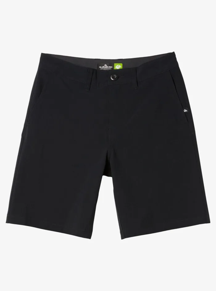 Quiksilver 816 Union Amphibian 17034 Hybrid Shorts Black Boys Shorts