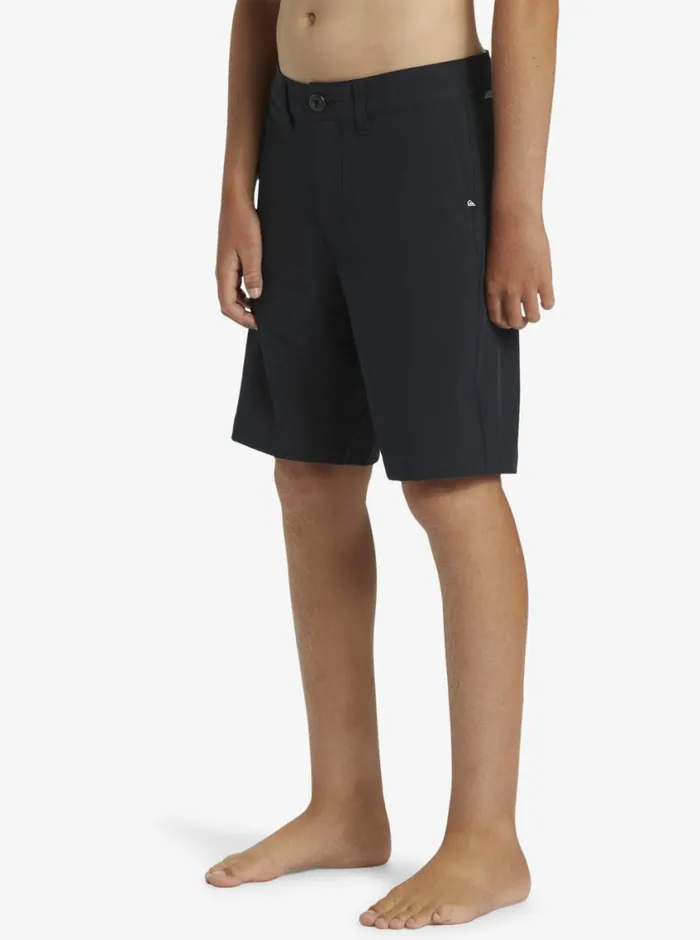 Quiksilver 816 Union Amphibian 17034 Hybrid Shorts Black Boys Shorts Quiksilver 816 Union Amphibian 17034 Hybrid Shorts Black Boys Shorts