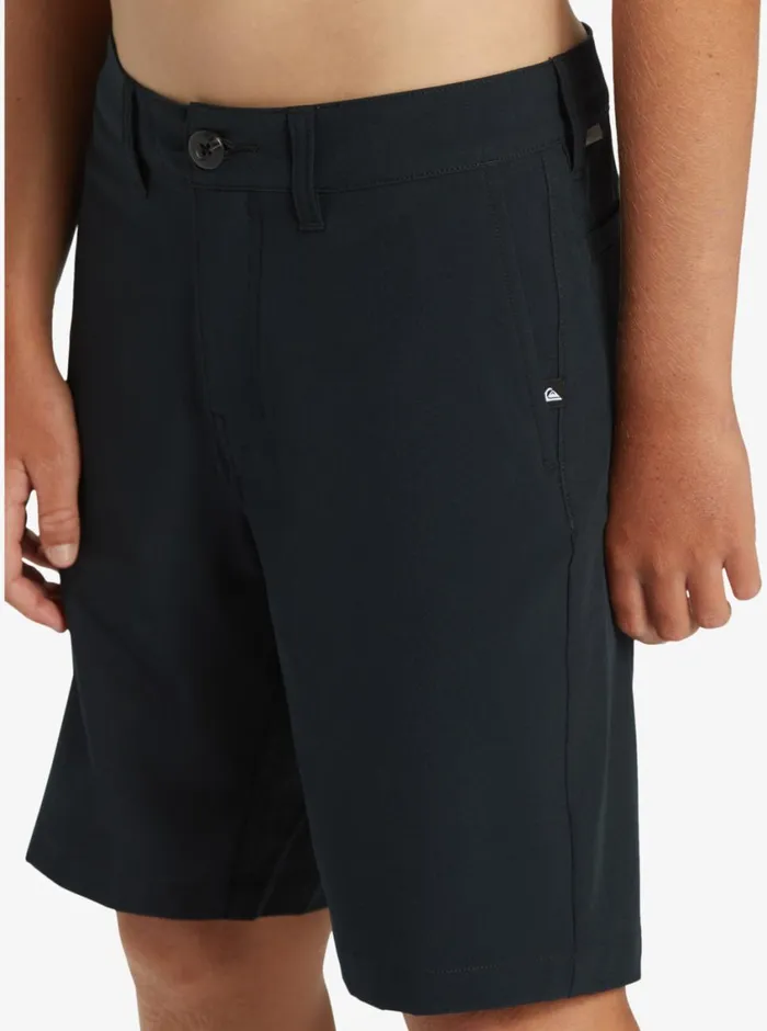 Quiksilver 816 Union Amphibian 17034 Hybrid Shorts Black Boys Shorts Quiksilver 816 Union Amphibian 17034 Hybrid Shorts Black Boys Shorts