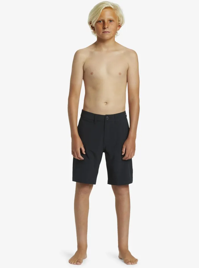 Quiksilver 816 Union Amphibian 17034 Hybrid Shorts Black Boys Shorts Quiksilver 816 Union Amphibian 17034 Hybrid Shorts Black Boys Shorts