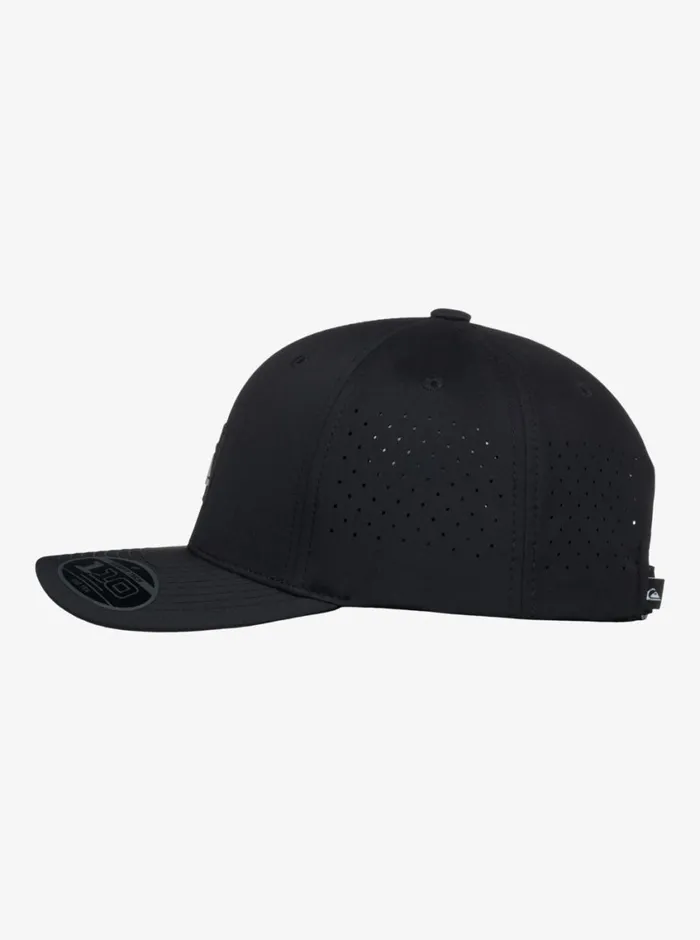 Quiksilver Adapted Flexfit Hat Black Mens Hats Quiksilver Adapted Flexfit Hat Black Mens Hats