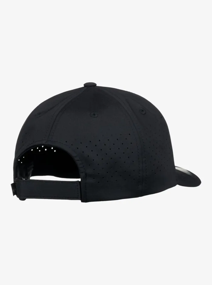 Quiksilver Adapted Flexfit Hat Black Mens Hats Quiksilver Adapted Flexfit Hat Black Mens Hats