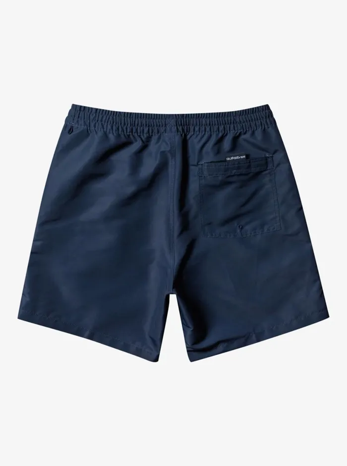 Quiksilver Beach Please 17034 Volleys Navy Blazer Mens Elastic Waist Quiksilver Beach Please 17034 Volleys Navy Blazer Mens Elastic Waist