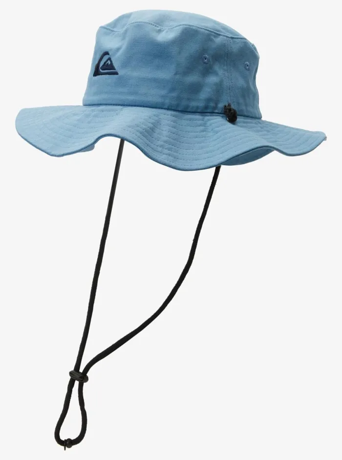 Quiksilver Bushmaster Safari Boonie Hat Aegean Blue Mens Hats