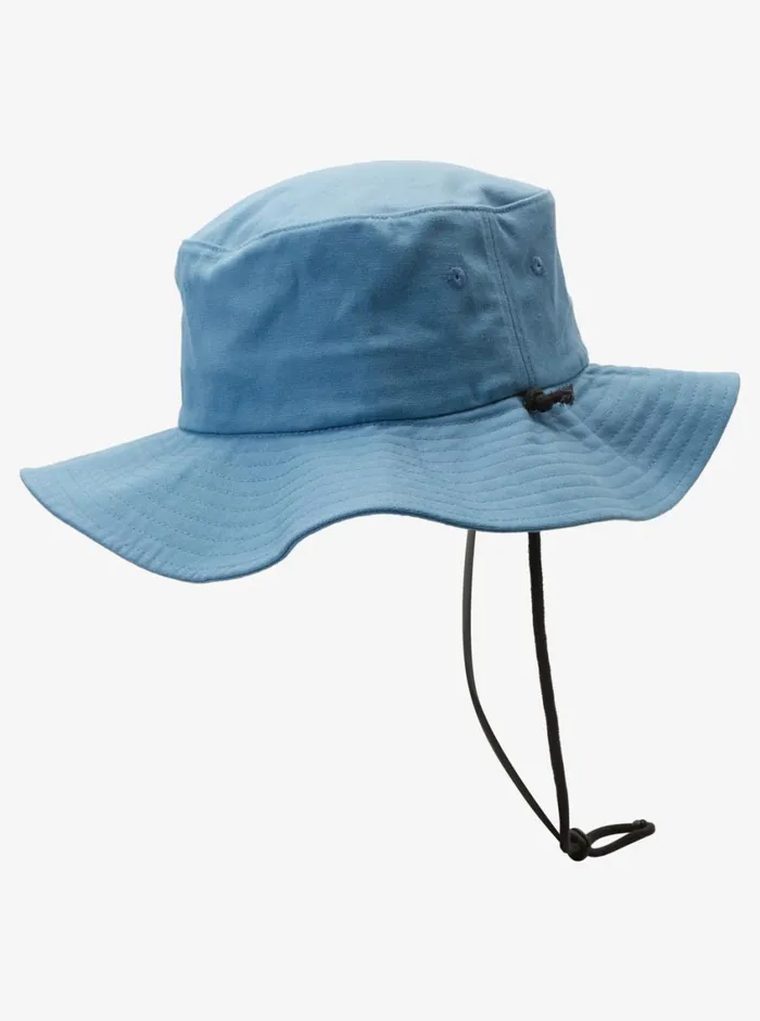 Quiksilver Bushmaster Safari Boonie Hat Aegean Blue Mens Hats Quiksilver Bushmaster Safari Boonie Hat Aegean Blue Mens Hats