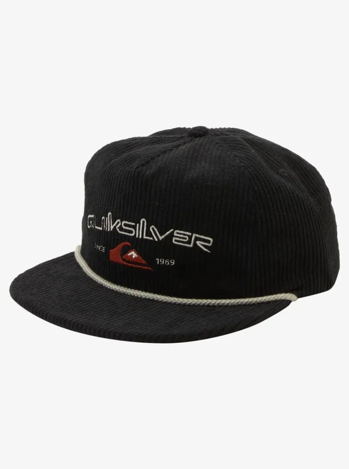 Quiksilver Cordonado Trucker Hat Black Mens Hats