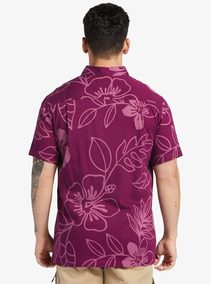 Quiksilver Cruise Town Woven Shirt Magenta Cruise Town MensWaterman Shirts and Polos Quiksilver Cruise Town Woven Shirt Magenta Cruise Town MensWaterman Shirts and Polos